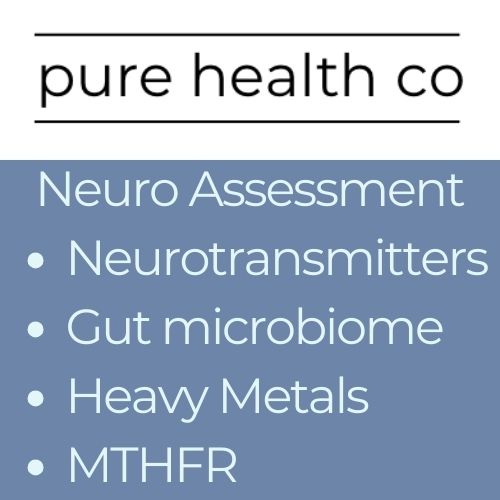 Neuro package - MTHFR, Neurotransmitters, Gut Microbiome, Heavy metals